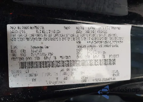 2016 Ford Focus Se из США, поврежденный, VIN 1FADP3F25GL377879